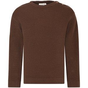 En Fant Knit Sweater Chestnut 86 cm
