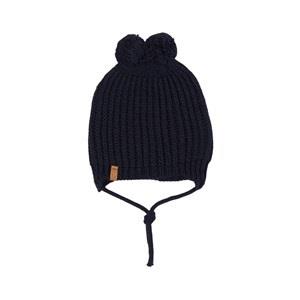 1+ in the family Knitted Baby Beanie Navy 1-3 Months