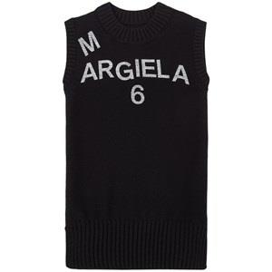 MM6 Maison Margiela Knitted Dress Black 8 Years