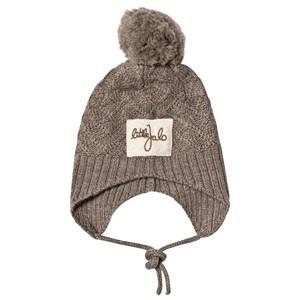 Little Jalo Knitted Hat Wood Brown 44/46 cm