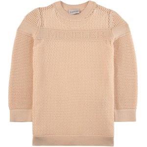 Moncler Knitted Sweater Dress Beige