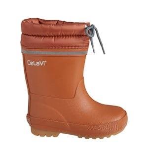 Celavi Lined Rain Boots Amber Brown 30 EU
