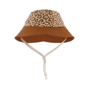 Kuling Liverpool Recycled Rain Hat Brown Leopard 48/50 cm