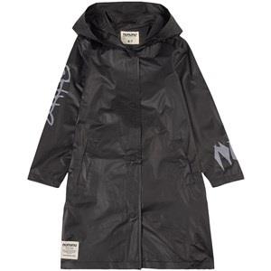 NUNUNU Mega Branded Raincoat Black 6-7 Years