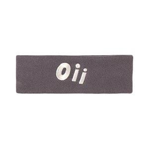 Oii Oii Embroidered Headband Gray One Size