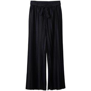 Creamie Pleated Pants Black 104 cm