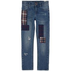 IKKS Patched Jeans Blue 5 Years
