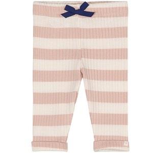 Absorba Ribbed Striped Leggings Tea Pink