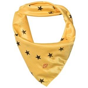 The Animals Observatory Silky Ray Scarf Yellow Stars One Size