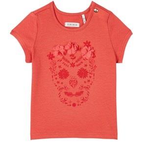 IKKS Skull Print T-Shirt Red 6 months