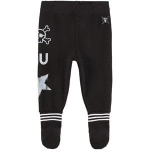 NUNUNU Sock Sweatpants Black Newborn