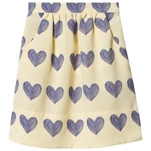The Animals Observatory Sow Skirt Yellow Hearts 3 Years