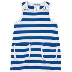 Jacadi Striped Dress Blue 6 Months