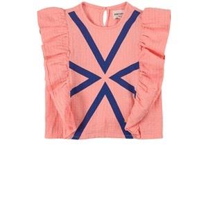 Bobo Choses Triangles Blouse Pink 2-3 Years