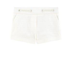 Moncler Twill Shorts White