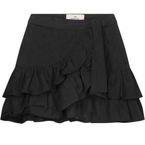 Les Coyotes de Paris Sai Ruffled Wrap Skirt Black 18 Years