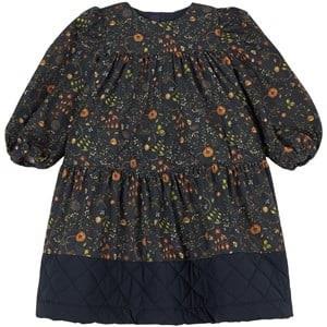 The Middle Daughter Printed Dress Navy 2-3 Years