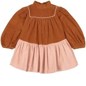 The Middle Daughter Corduroy Dress Cinnamon 9-10 Years