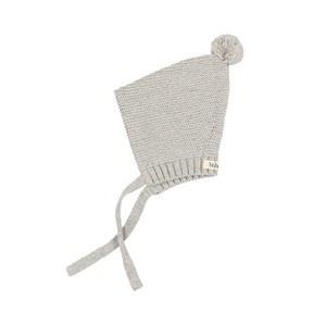 búho Knitted Hat Gray 0-1 Months
