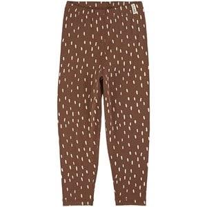 Kuling Dotted Baselayer Pants Brown 146/152 cm