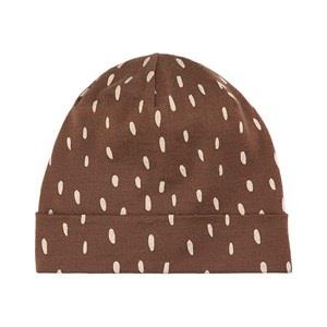 Kuling Dotted Wool Hat Brown 50 cm