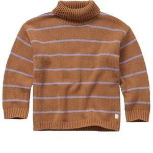 Sproet & Sprout Stripe Knit Sweater Brown 12 Months