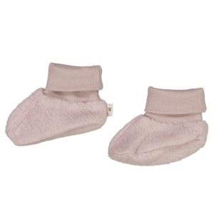 Wheat Wool Booties Pink 0-6 Months
