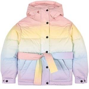 Perfect Moment Down Jacket Pastel Rainbow 6 Years