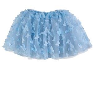 DOLLY by Le Petit Tom Tulle Skirt With Butterflies Light Blue 3-18 Mon...