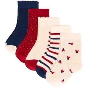 Petit Bateau 5-Pack Socks Beige 0-3 Months