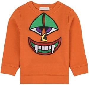 Stella McCartney Kids Graphic Sweatshirt Orange 2 Years