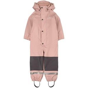 Kuling Douglas Lined Recycled Rain Coverall Woody Rose 110/116 cm