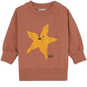 Bobo Choses Starfish Sweatshirt Brown 6 Months
