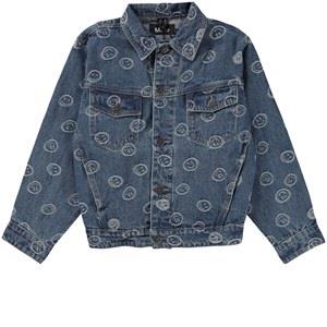 Molo Hedly Denim Jacket Blue Happiness 104 cm