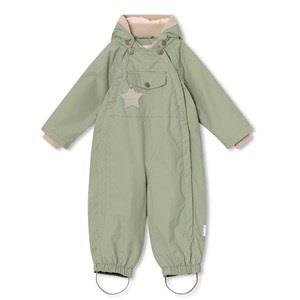 MINI A TURE Wisto Fleece Lined Coverall Desert Sage 18 Months