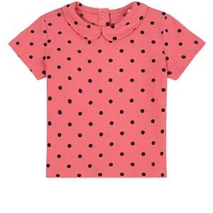 Mini Rodini Polka Dot T-Shirt Pink 80/86 cm