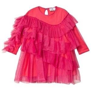 Raspberry Plum Ruffle Tulle Livia Dress Pink 13-14 years