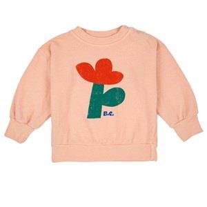 Bobo Choses Sweatshirt With Flower Print Light Pink 3 Months