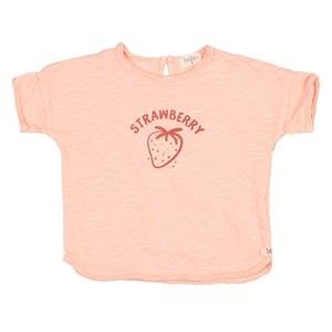 búho Strawberry T-Shirt Apricot 6 Months