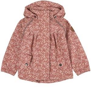 Kuling Gothenburg Floral Softshell Jacket Desert Pink 80 cm