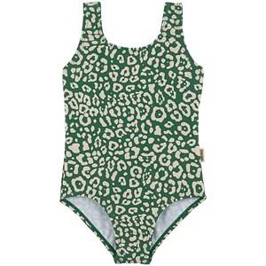 Kuling Milos Leopard Print Swimsuit Green 86/92 cm