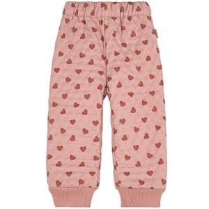 Kuling Odense Heart Printed Thermo Pants Woody Rose 74 cm