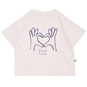 Wynken Feel Love T-Shirt Chalk 2 Years