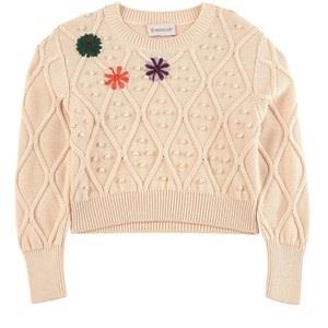 Moncler Knit Sweater Cream