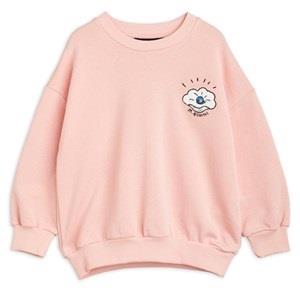 Mini Rodini GOTS Seashell Embroidered Sweatshirt Pink 92-98cm