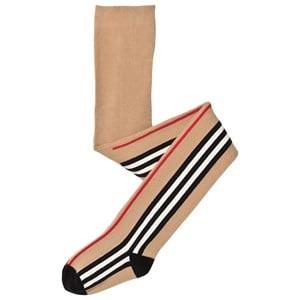 Burberry Icon Stripe Tights Beige 3-4 years
