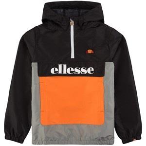 Ellesse El Nata Color-blocked Branded Track Jacket Black 12-13 Years