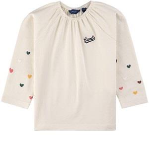 GANT Heart Monogram T-Shirt Eggshell 98/104 cm
