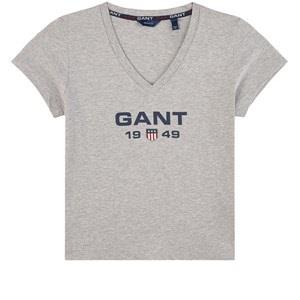 GANT Retro Shield T-Shirt Gray 170 cm