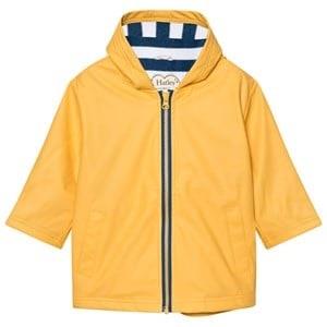Hatley Fleece Lined Rain Jacket Yellow 2 years